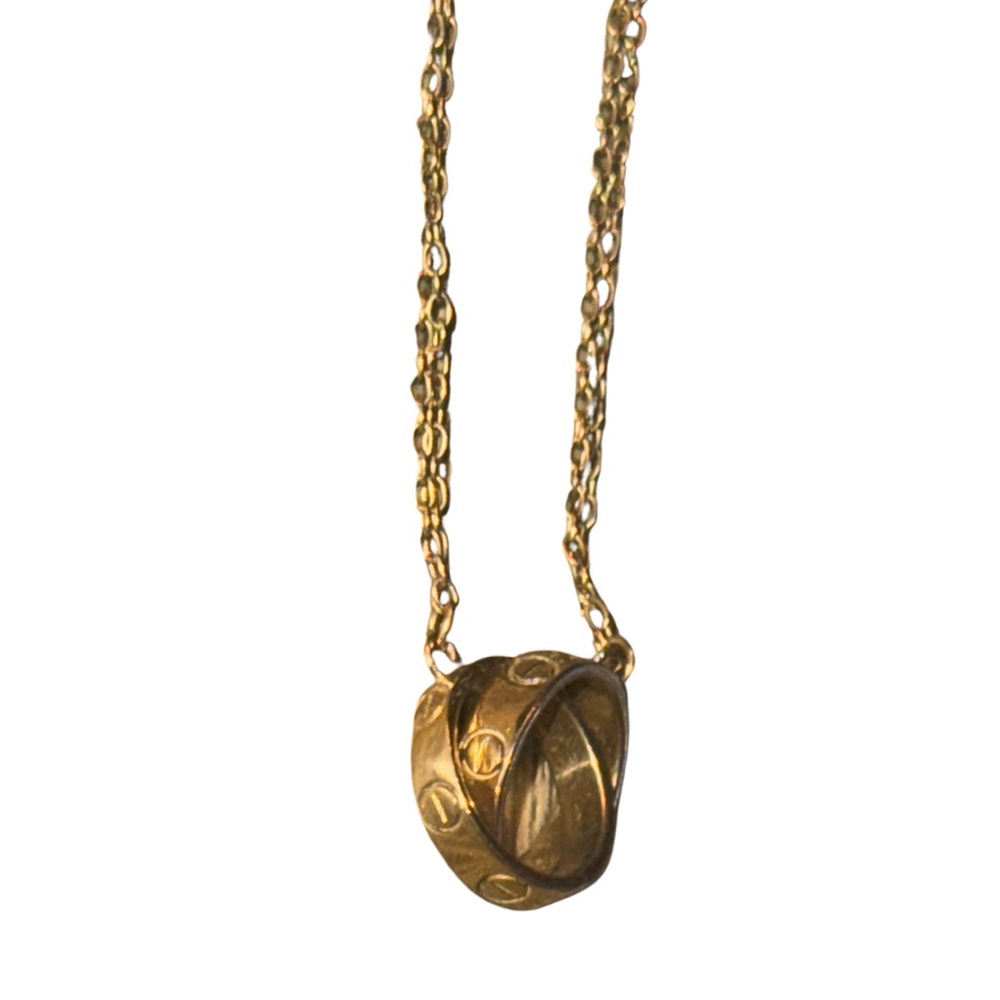 Cartier 14K Baby Love necklace
